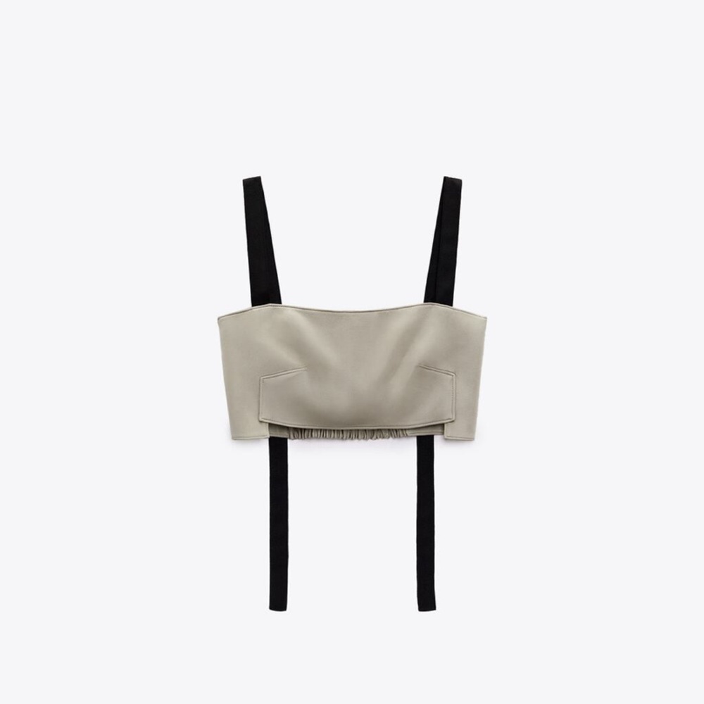 zara crop top